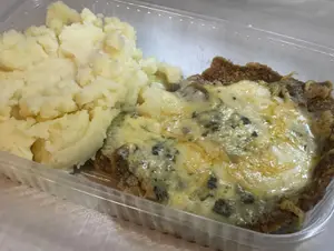 Milanesa 4 quesos + guarnición