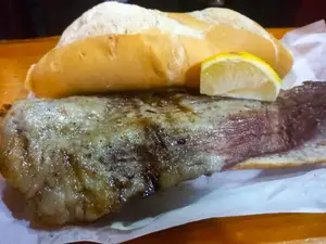 Sándwich de matambre solo