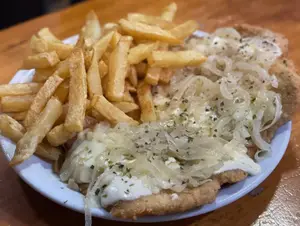Suprema fugazzeta + guarni