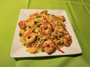 Arroz con langostinos