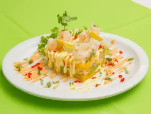 Causa de langostino