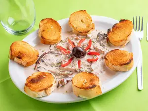 Pulpo al olivo