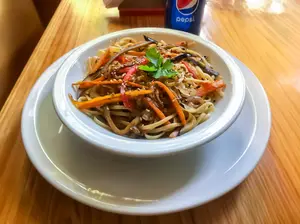 Wok de vegetales