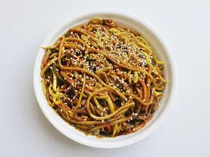Fideos al curry
