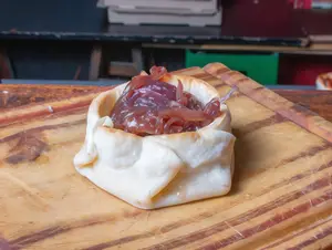 De cebollas caramelizadas