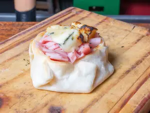 Roquefort con jamón