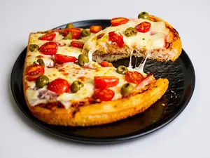 Pizza napolitana sin gluten