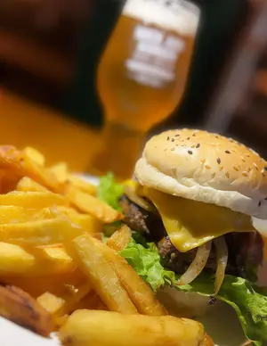 Hamburguesa rock burger