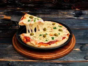 Pizza de roquefort