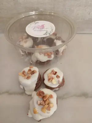 Alfajorcitos chocolate blanco