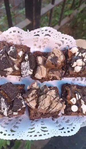 Brownies X 6 Con Topping