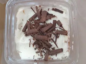 Postre brownie individual