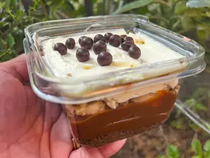 Postre Individual Banana Split