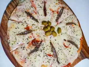Pizza con anchoas