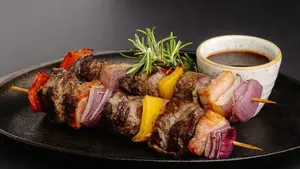 Espetinho de carne