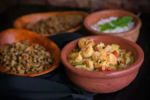Moqueca de camarão