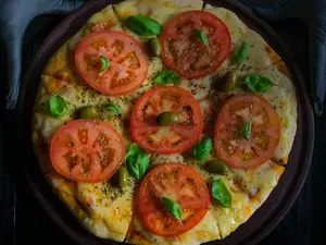 Pizza capresse