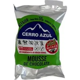 Alfajor cerro azul mousse