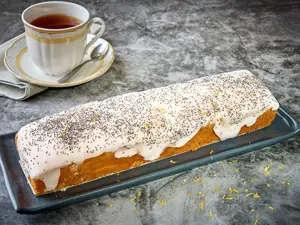 Budin de Limon y Amapolas