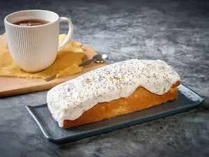 Mini Budin de Limon y Amapolas