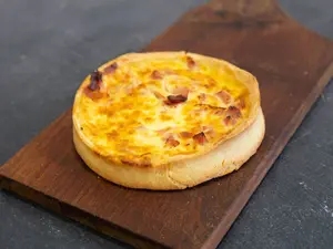 Quiche jamón y queso