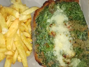 Milanesa De Carne Bs Con Guarnicion
