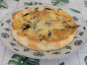 Tarta individual de caprese