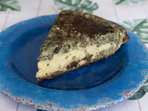 Tortilla de acelga (porción)