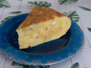 Tortilla de papa (porción)