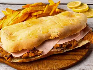 1/2 super completo + papas