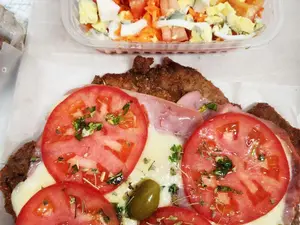 Mila a la napo c/papas fritas
