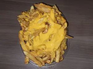 Papas Fritas C/ Cheddar Porcion Grande
