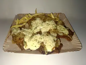 Milanesa fugazzetta