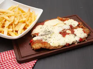 Napolitana con guarnición