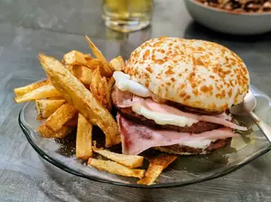 Hamburguesa casera doble carne