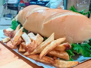Sándwich de milanesa napolitana