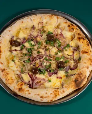 Prepizza con cebolla