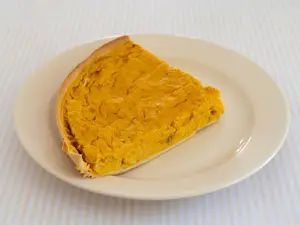 1/4 tarta calabaza.