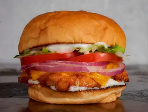 Hamburguesa napoleón + papas