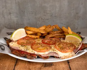 Mila carne napolitana + papas