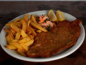 Mila de carne + guarnición