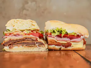 Sandwich de mila de carne