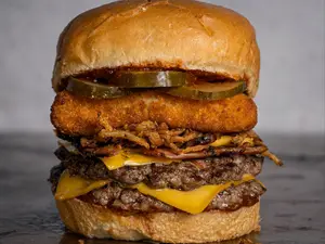 Hamburguesa la nueva - doble