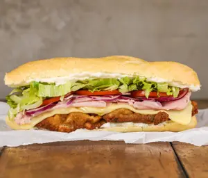 Sandwich de milanesa de pollo