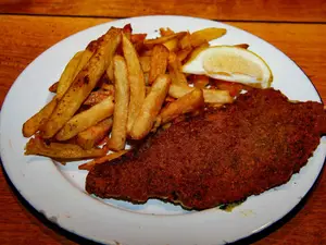 Milanesa de pollo