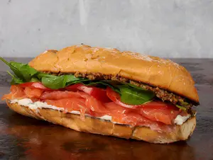Salmon sandwich