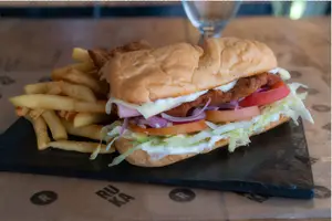 Sandwich mila de ternera
