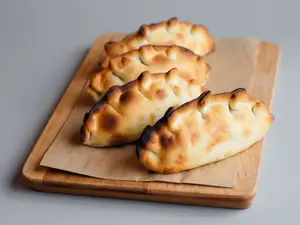 Empanada pollo al champignon
