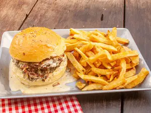 Hamburguesa bad boy con vacio