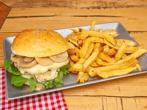 Hamburguesa doble ricky fort